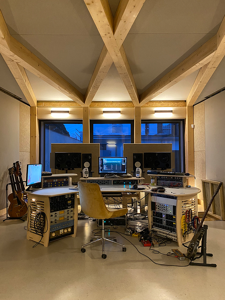 Private recording studio, London