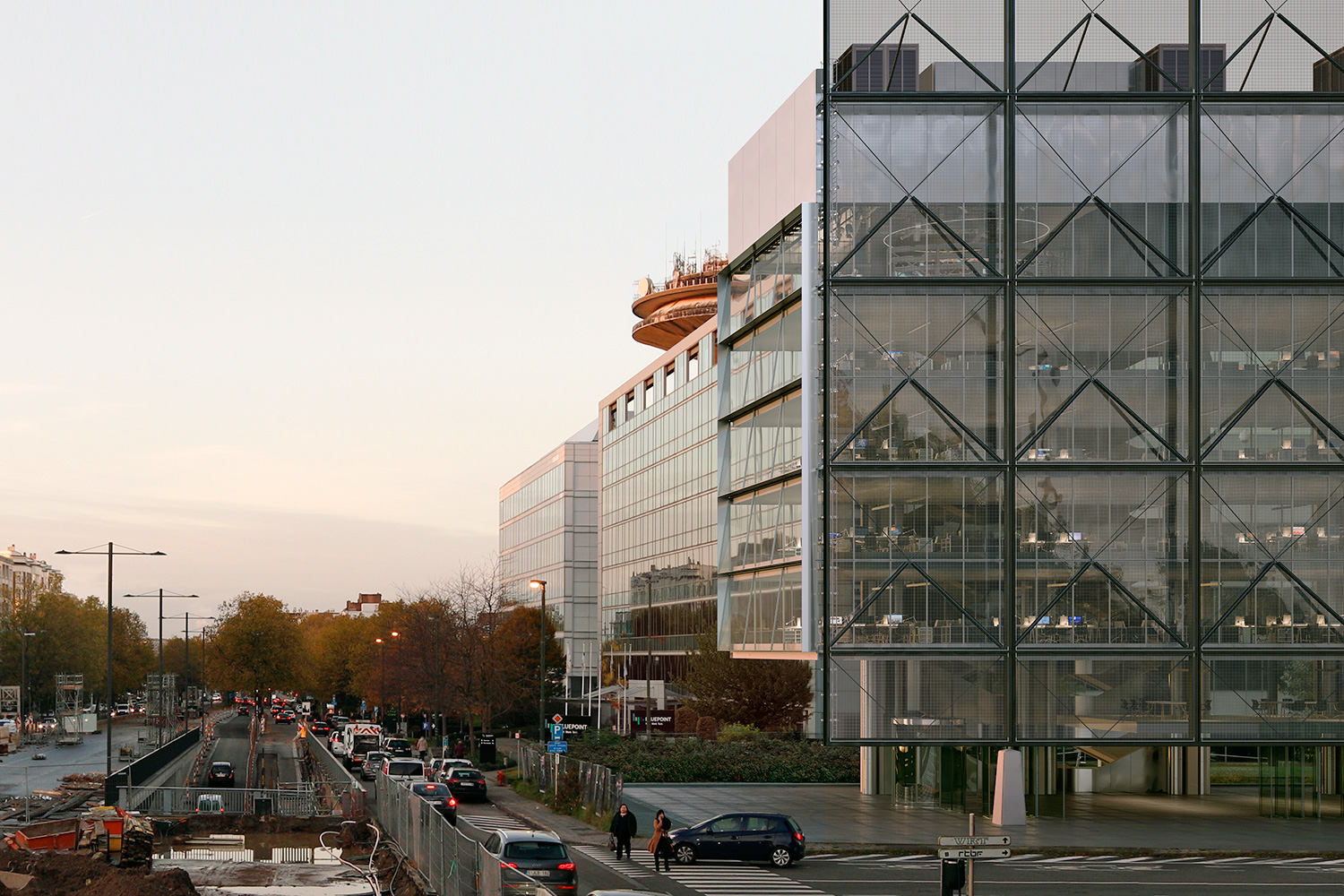 Frame, Maison des médias, Bruxelles